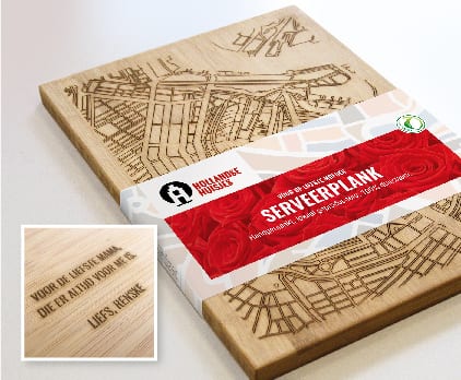 Serveerplank Amsterdam — product photo